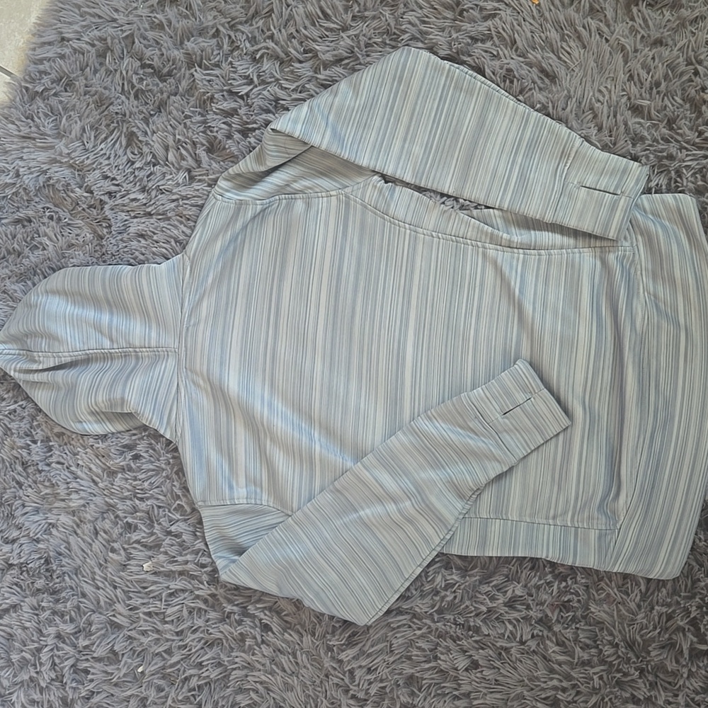 Hoyt Archery Blie Striped Hoodie - Picture 6 of 6